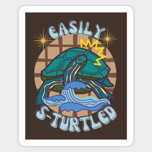 FUNNY TURTLE - EASILY S-TURTLED - SEIKA by FP Sticker